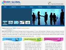 Tablet Screenshot of nmkglobalinc.com